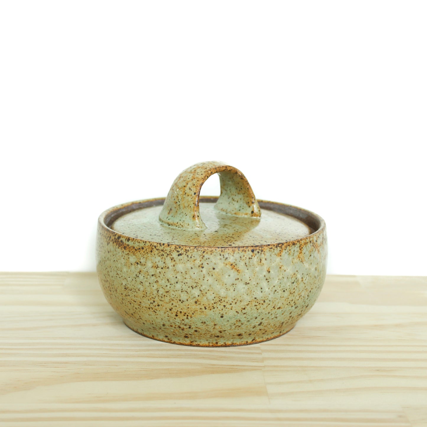 Soft Green Low Jar