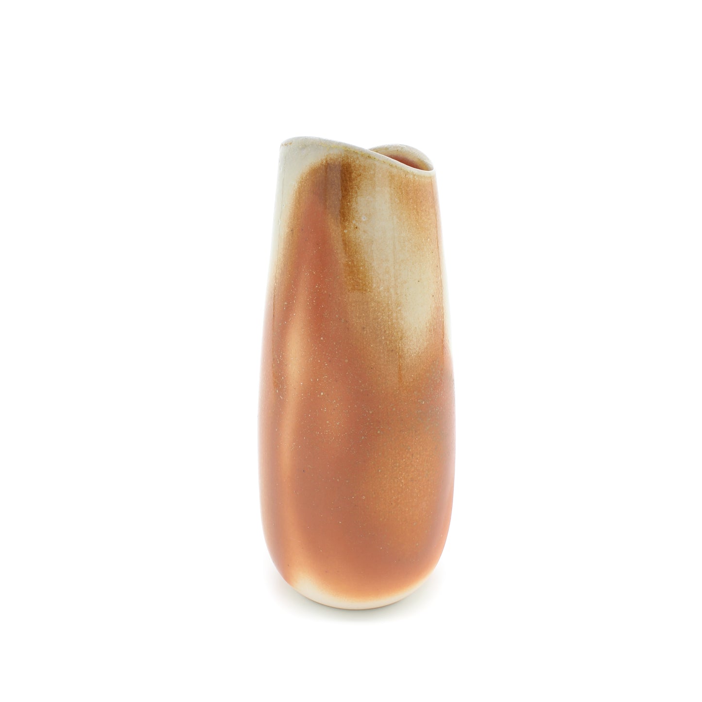 Tear Drop/cylinder Vase ( this image is an example of the form but it will be in white porcelain with a colored glaze on the interior)