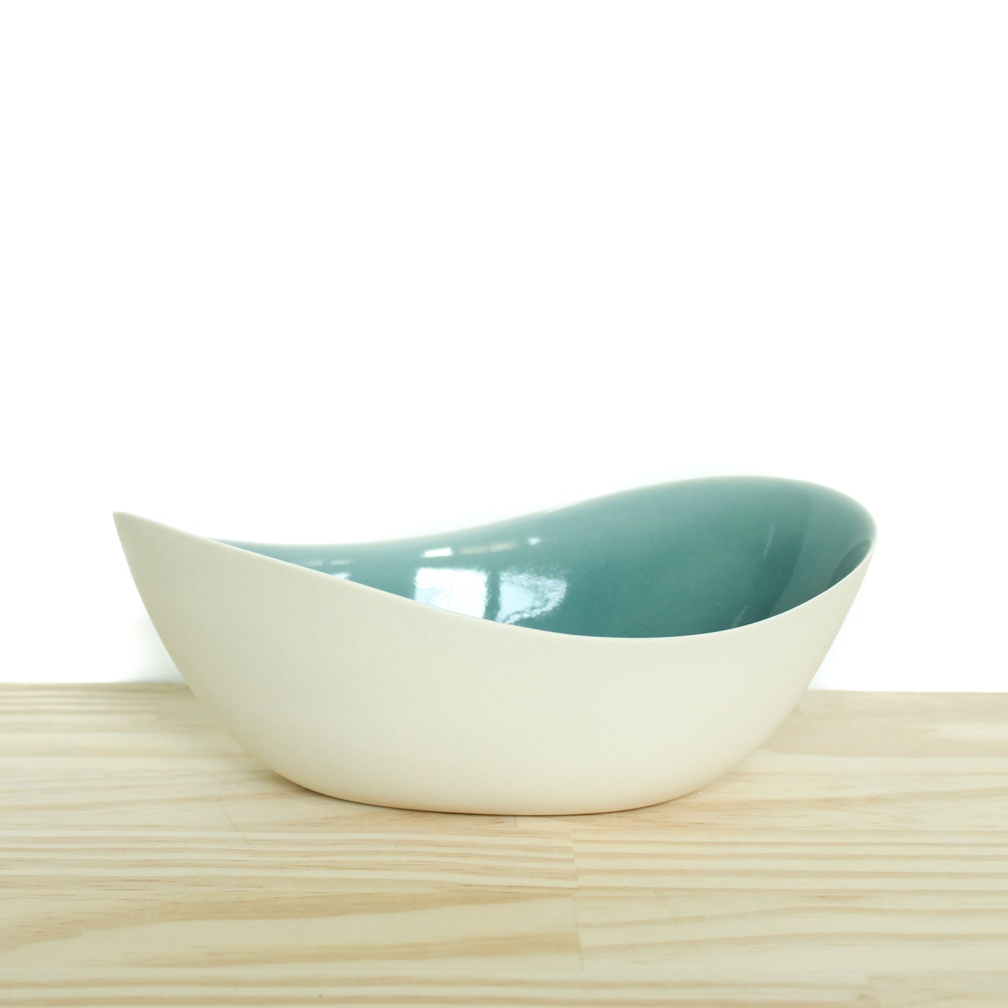 Oval Serving Dish in Squid Ink