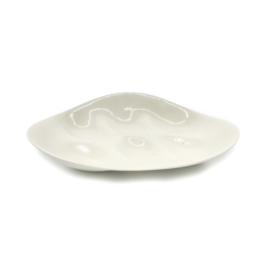 Oyster Tray in White/Cream